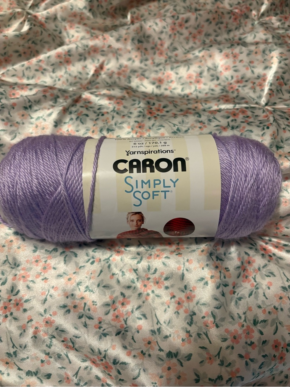 Carbon Simply Soft Lavender Yarn - Soft Lilac Shade